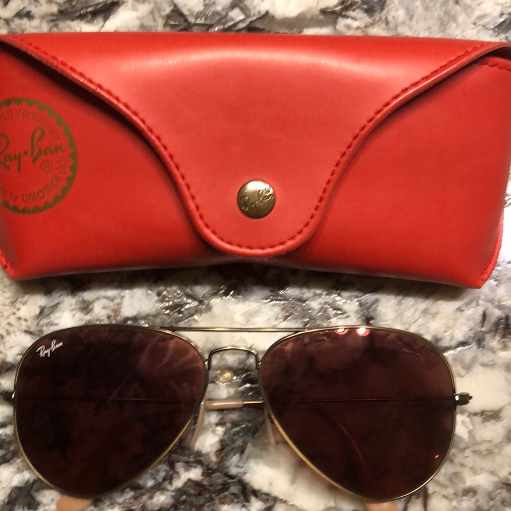 Ray Ban aviator sunglasses